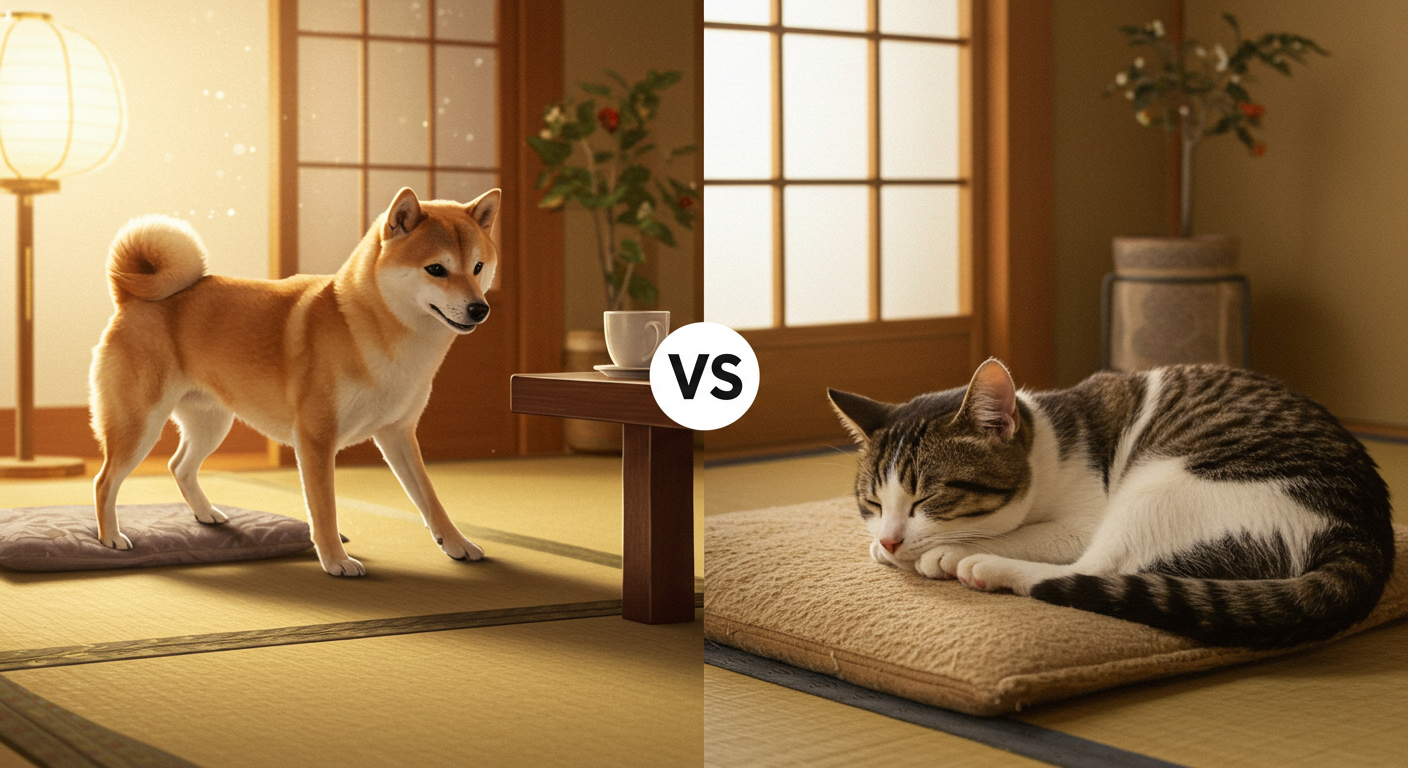 【犬vs猫】どっちが飼いやすい？初心者向けペット徹底比較！ | もへラボ